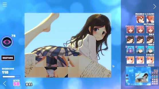 Hentai Mosaique Puzzle screenshot 10
