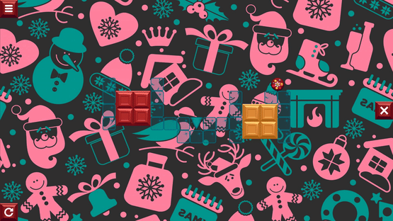 Chocolate makes you happy: New Year Screenshot
