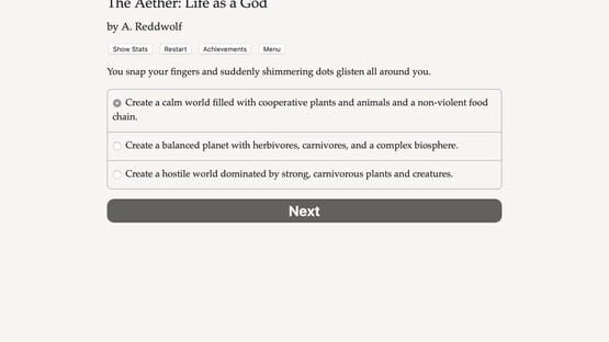 The Aether: Life as a God screenshot 2