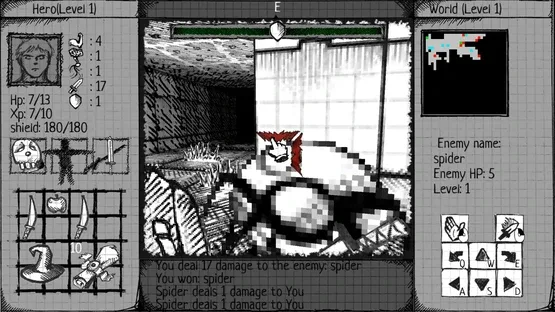 Drawngeon: Dungeons of Ink and Paper screenshot 9