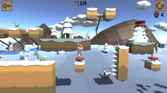 Santa in search of toys Screenshot