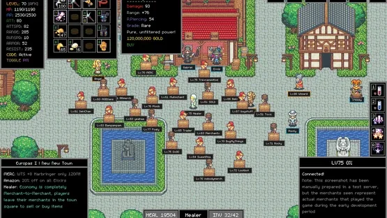 Adventure Land: The Code MMORPG screenshot 3