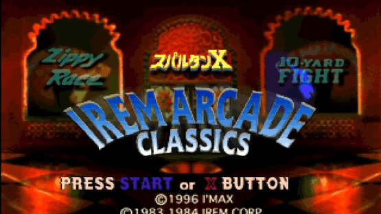 Irem Arcade Classics Screenshot