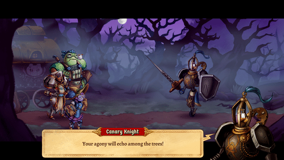 SteamWorld Quest: Hand of Gilgamech Screenshot