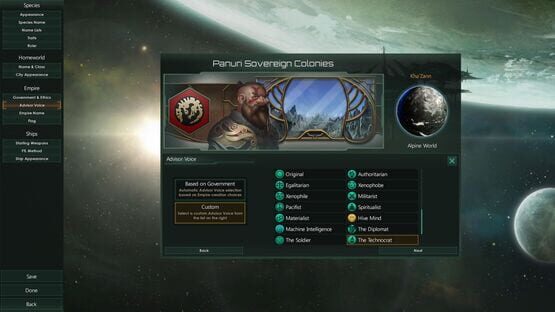 Képernyőkép erről: Stellaris: Humanoids