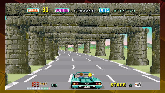 Sega Ages Out Run Screenshot