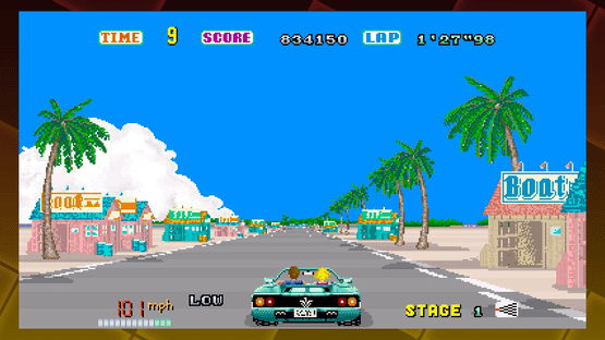 Sega Ages Out Run Screenshot