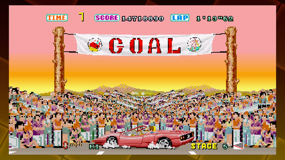 Sega Ages Out Run Screenshot