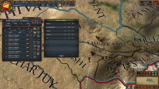 Képernyőkép erről: Europa Universalis IV: Cradle of Civilization