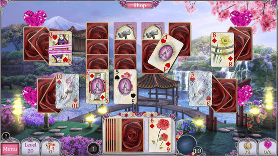 Jewel Match Solitaire L'Amour Screenshot