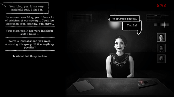 Interrogation: You Will Be Deceived Screenshot