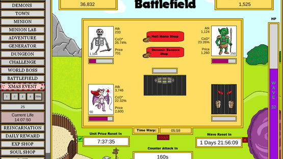 Wizard and Minion Idle Screenshot