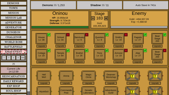 Wizard and Minion Idle Screenshot