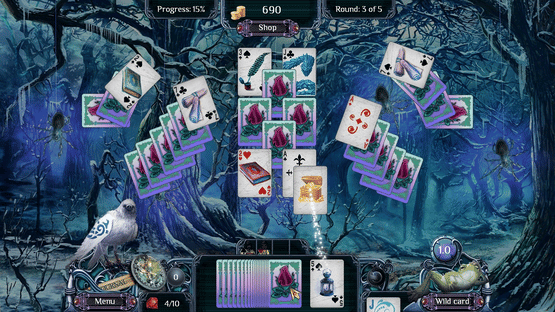 Winter Solitaire Screenshot