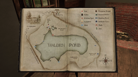 Walden, a game Screenshot