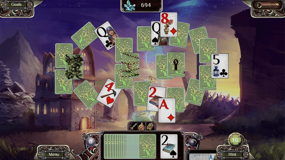 Sacred Grove Solitaire Screenshot