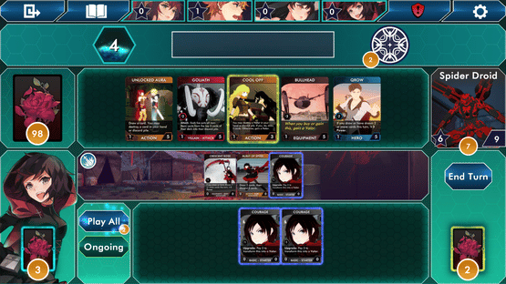 RWBY Deckbuilding Game Screenshot