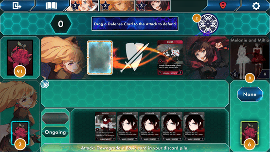 RWBY Deckbuilding Game Screenshot