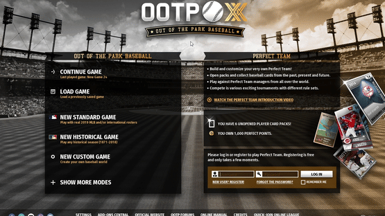 Out of the Park Baseball 20 Screenshot