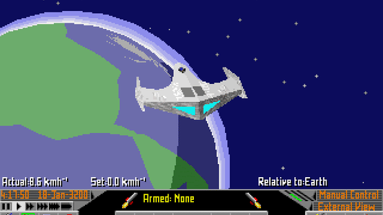 Frontier: Elite II Screenshot