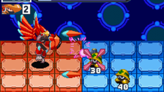 Mega Man Battle Network 6: Cybeast Falzar Screenshot