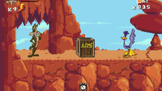 Desert Demolition Starring Road Runner and Wile E. Coyote Screenshot