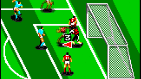 Tengen World Cup Soccer Screenshot