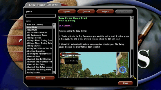 Links 2001 Screenshot