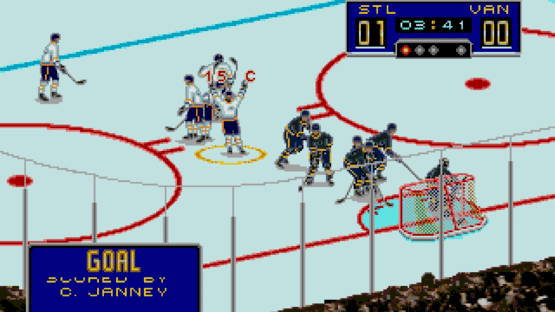 Brett Hull Hockey 95 Screenshot