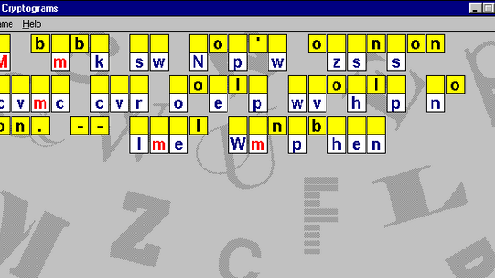 Cryptograms Screenshot