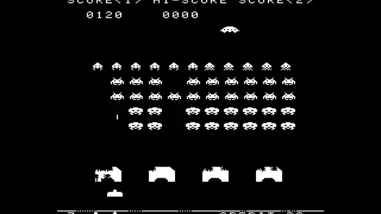 Space Invaders gameplay screenshot 1