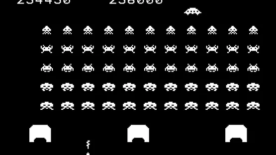 Space Invaders gameplay screenshot 2