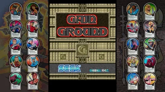 Sega Ages: Gain Ground gameplay screenshot 1