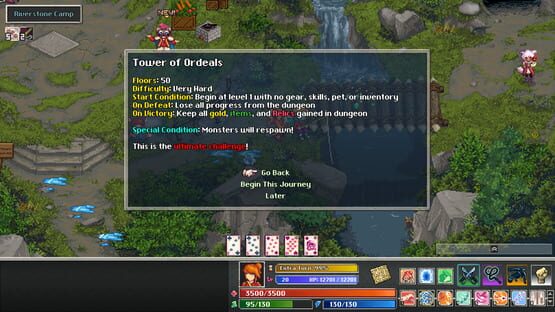 Képernyőkép erről: Tangledeep: Legend of Shara