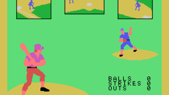 Super Action Baseball Screenshot