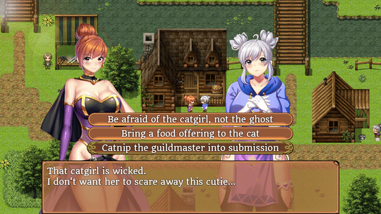 After I met that catgirl, my questlist got too long! Screenshot