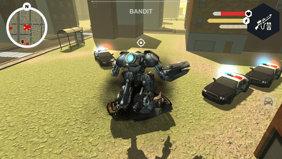 Muscle Car Robot Screenshot