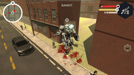 Muscle Car Robot Screenshot