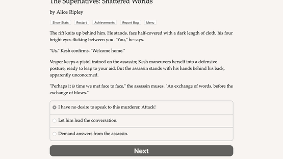 The Superlatives: Shattered Worlds Screenshot