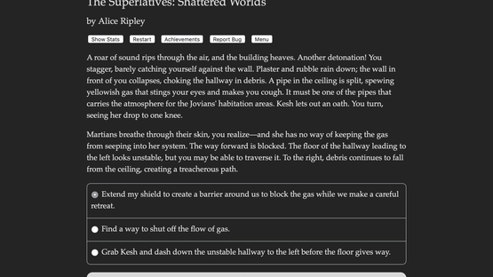 The Superlatives: Shattered Worlds Screenshot