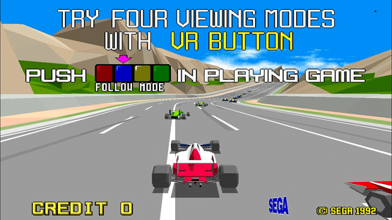 Sega Ages Virtua Racing Screenshot