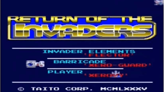 Return of the Invaders Screenshot