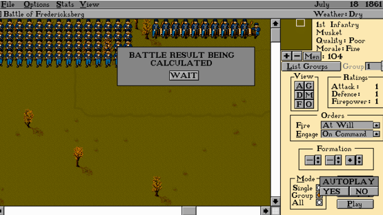 Edward Grabowski's: The Blue & The Gray Screenshot