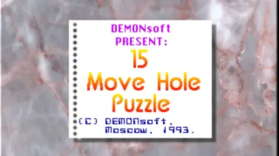 15 Move Hole Puzzle screenshot 2