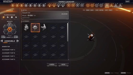 M.A.S.S. Builder Screenshot