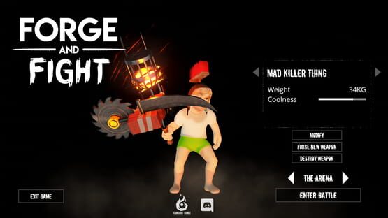 Képernyőkép erről: Forge and Fight
