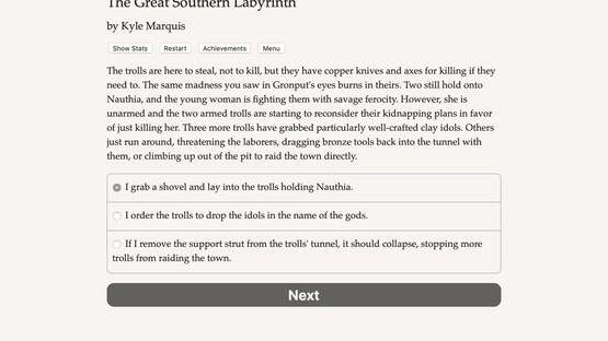 Pon Para and the Great Southern Labyrinth Screenshot