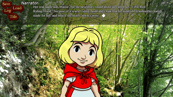 BRG's Red Riding Hood Visual Novel Screenshot