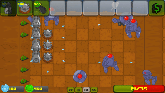 Martians Vs Robots Screenshot