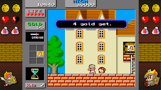 Sega Ages Wonder Boy: Monster Land Screenshot